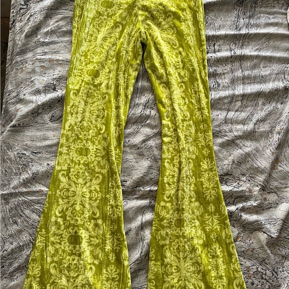 Urban Outfitters Lime Green Hippie Pants - Picture 4 of 5